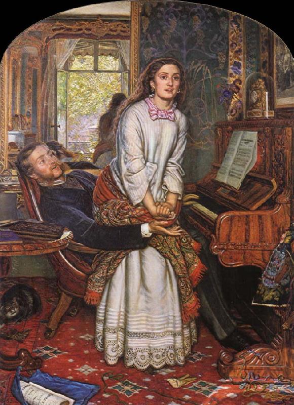 William Holman Hunt Unknown work oil painting image
